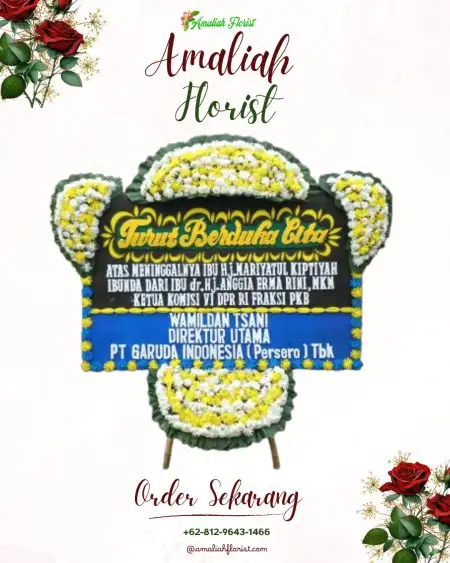Papan Bunga Duka Seteluk