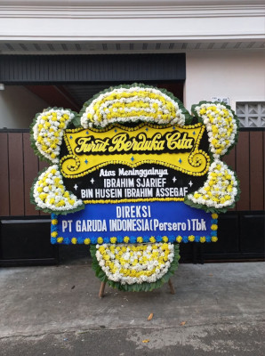 Papan Bunga Duka di Seteluk